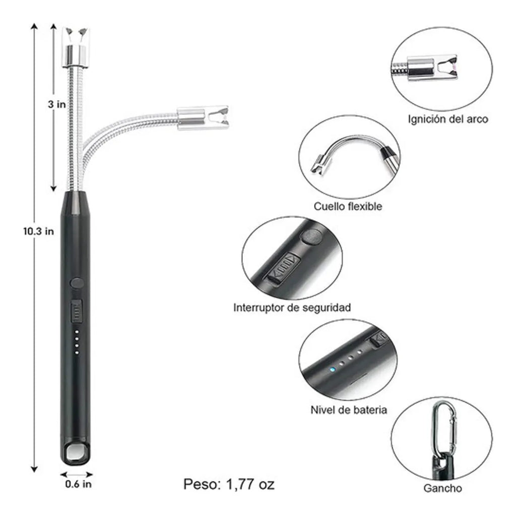 Encendedor Electrico RECARGABLE CON USB